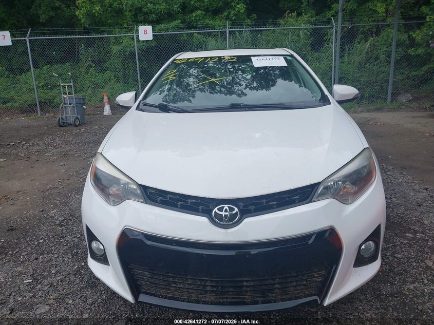 2016 TOYOTA COROLLA L/LE/LE PLS/PRM/S/S PLS - 2T1BURHE1GC636962