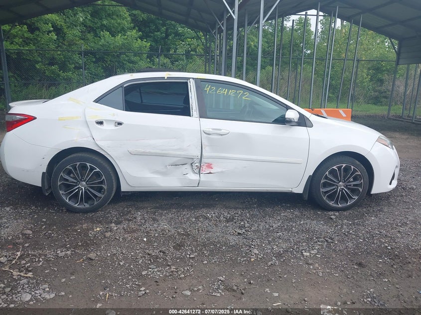 2016 TOYOTA COROLLA L/LE/LE PLS/PRM/S/S PLS - 2T1BURHE1GC636962