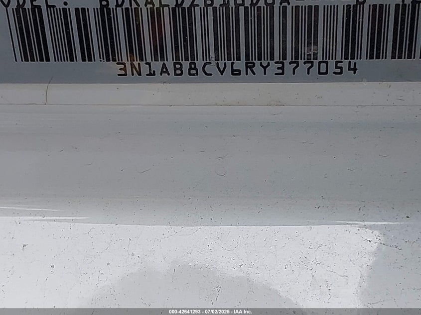 2024 NISSAN SENTRA VIN: 3N1AB8CV6RY377054