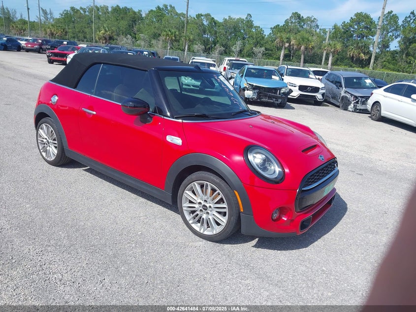 Vin: wmwwj5c01m3m75903, lot: 43134521, mini convertible cooper s 2021 img_1