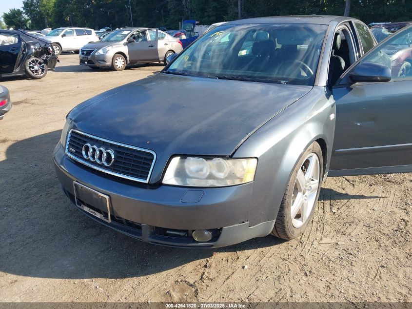 2004 Audi A4 1.8T VIN: WAULC68E84A029797 Lot: 42641820