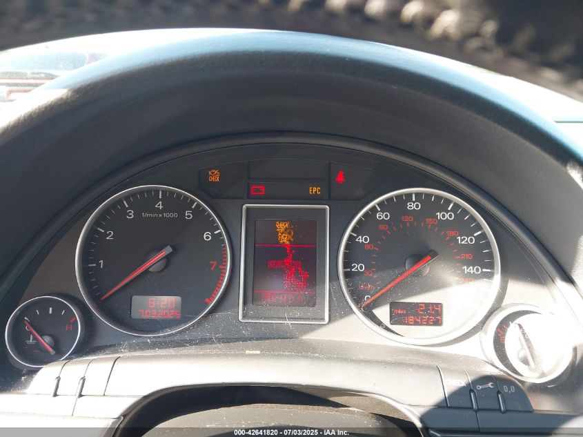 2004 Audi A4 1.8T VIN: WAULC68E84A029797 Lot: 42641820