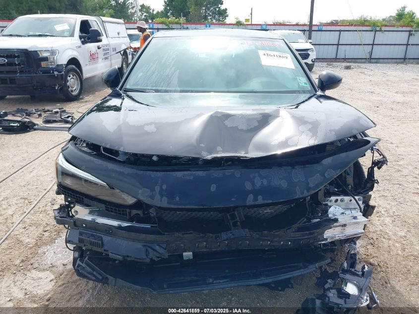 2025 Honda Civic Sport VIN: 2HGFE2F54SH564308 Lot: 42641859