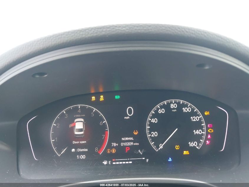 2025 Honda Civic Sport VIN: 2HGFE2F54SH564308 Lot: 42641859