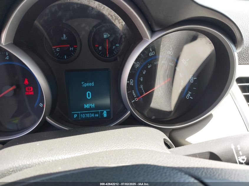 2012 Chevrolet Cruze Ls VIN: 1G1PC5SH2C7295838 Lot: 42642212