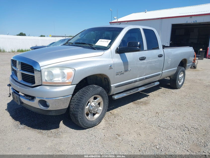 2006 Dodge Ram 2500 Slt/Sport silver truck diesel 1D7KS28C26J223534 photo #3