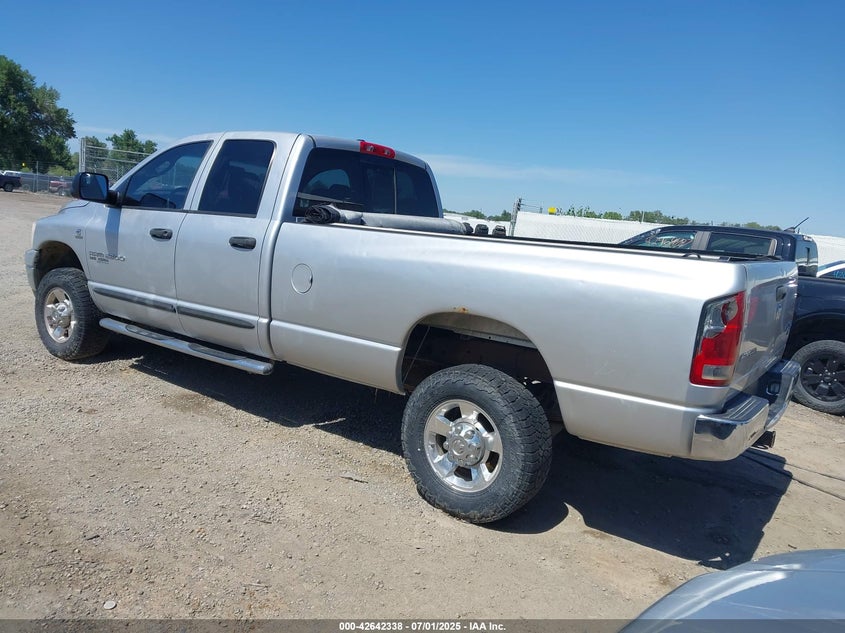 2006 Dodge Ram 2500 Slt/Sport silver truck diesel 1D7KS28C26J223534 photo #4