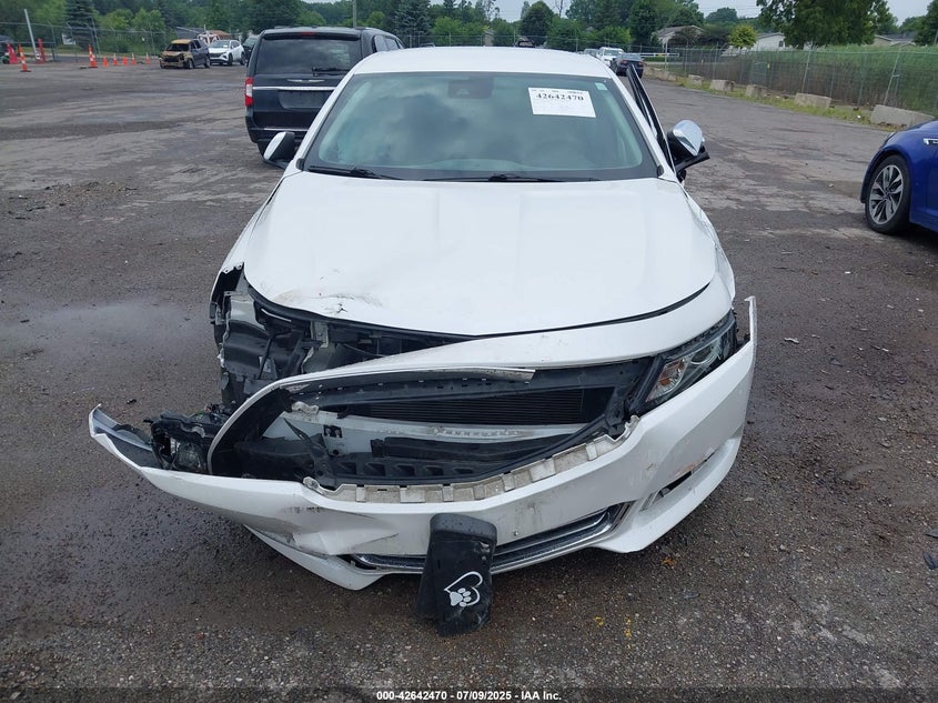 2017 Chevrolet Impala 3.6 2LZ White Lot 111042642470 Vin 2G1145S37H9100751