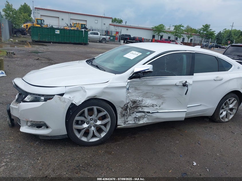 2017 Chevrolet Impala 3.6 2LZ White Lot 111042642470 Vin 2G1145S37H9100751