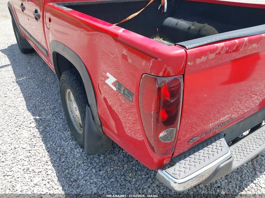 2006 CHEVROLET COLORADO VIN: 1GCDT138668318408