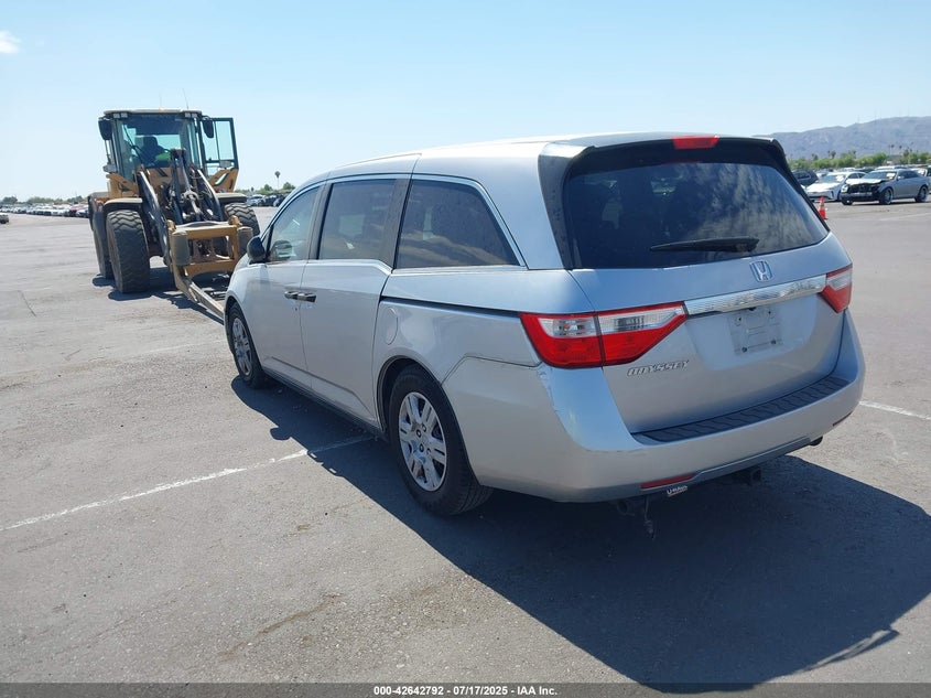 Vin: 5fnrl5h25db029664, lot: 43135829, honda odyssey lx 20133