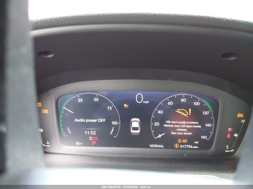 2023 Honda Accord Hybrid Sport VIN: 1HGCY2F51PA067877 Lot: 42642794