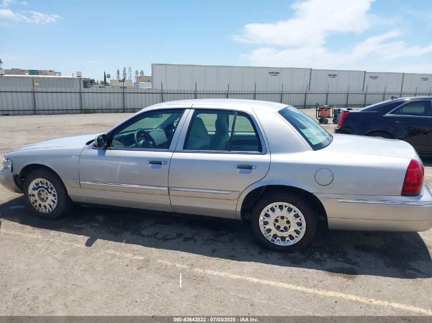 2004 Mercury Grand Marquis Gs VIN: 2MEFM74W34X612334 Lot: 42642822