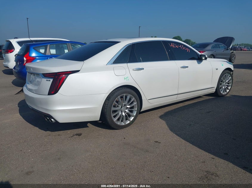Vin: 1g6kb5rs4ku127899, lot: 43136128, cadillac ct6 luxury 20194