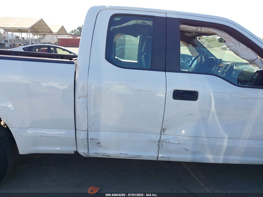 VIN 1FTEX1CB6JKF06622 2018 FORD F150 SUPER CAB