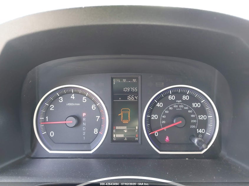 2009 HONDA CR-V VIN: 5J6RE38329L020250