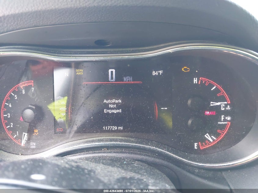 2015 DODGE DURANGO VIN: 1C4RDJDG0FC188597
