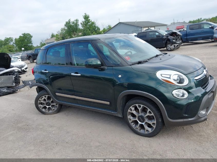 2014 Fiat 500L Trekking VIN: ZFBCFADH6EZ008028 Lot: 42643502