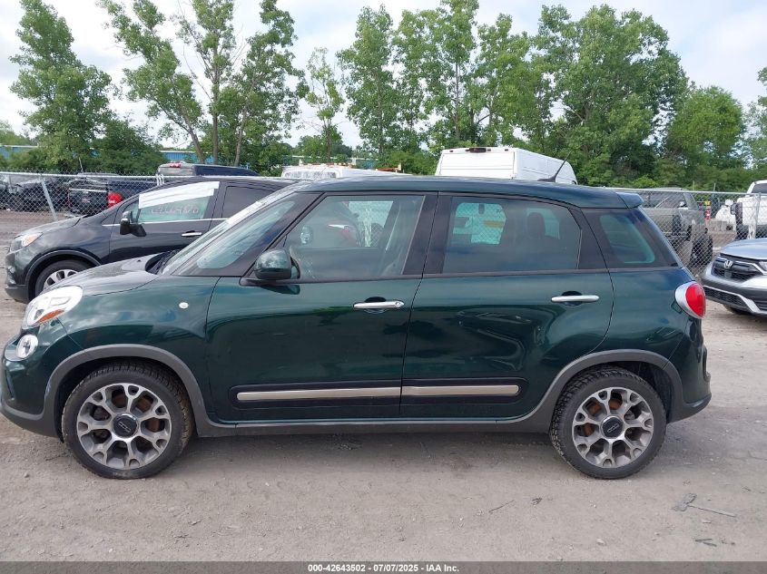 2014 Fiat 500L Trekking VIN: ZFBCFADH6EZ008028 Lot: 42643502