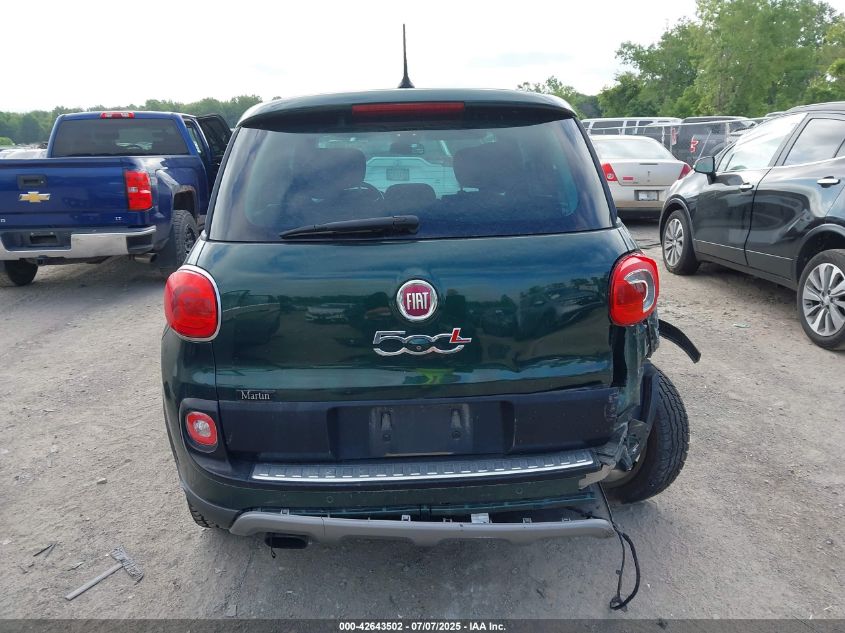 2014 Fiat 500L Trekking VIN: ZFBCFADH6EZ008028 Lot: 42643502