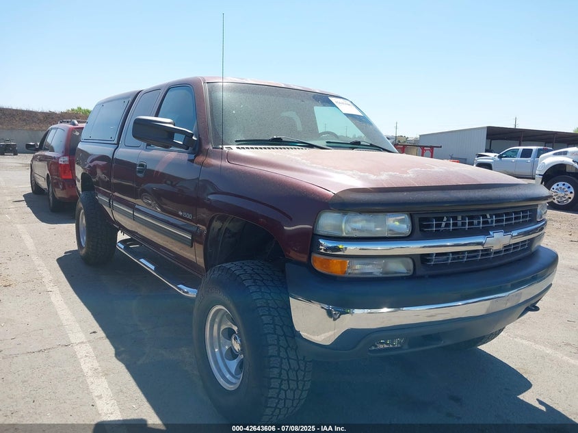 1GCEK19T11E122874 2001 Chevrolet Silverado 1500 Ls auction photo 1
