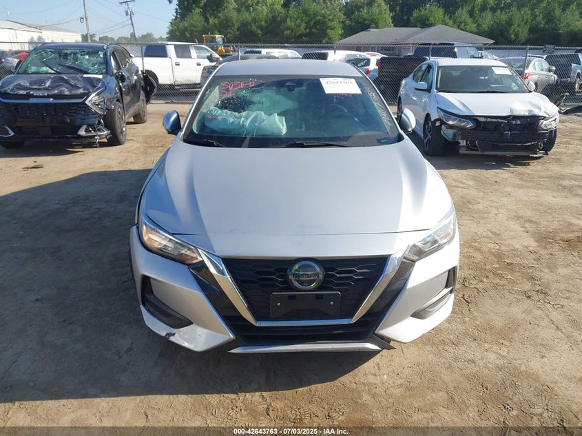 VIN 3N1AB8CV3MY286008 2021 NISSAN SENTRA SV XTRONIC CVT