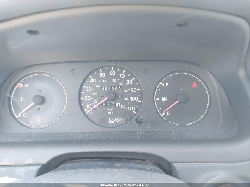 1997 Toyota Corolla Dx VIN: 1NXBB02E3VZ650089 Lot: 42643827