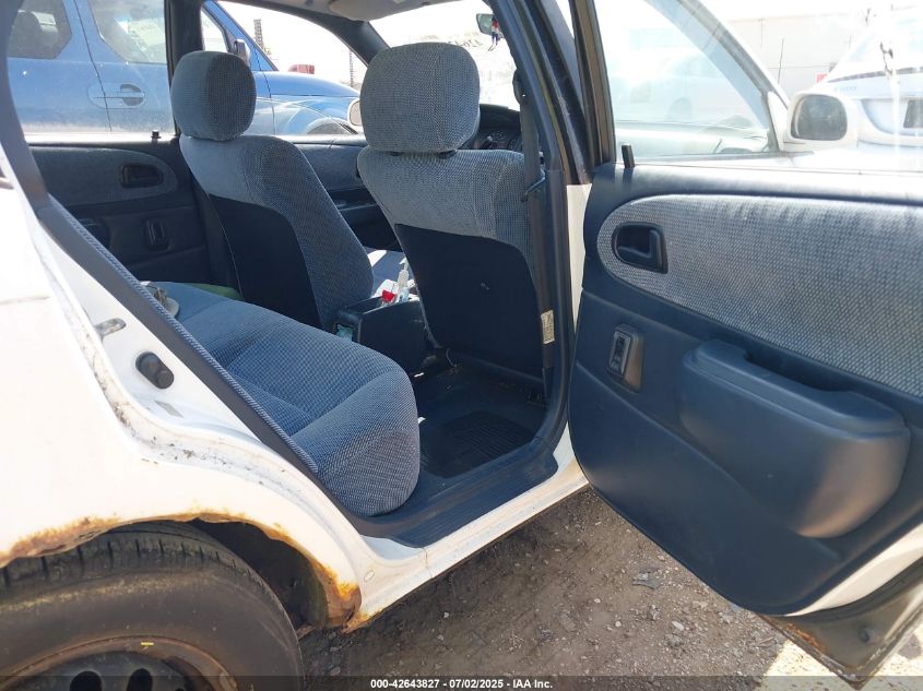 1997 Toyota Corolla Dx VIN: 1NXBB02E3VZ650089 Lot: 42643827