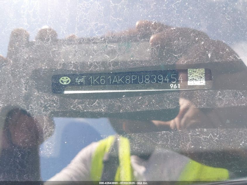 2023 Toyota Camry - 4T1K61AK8PU839454