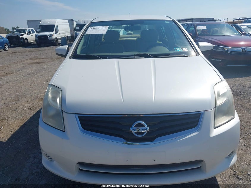 2010 NISSAN SENTRA VIN: 3N1AB6AP8AL658864