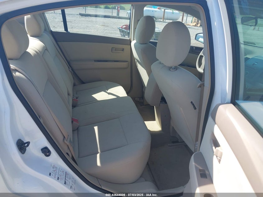 2010 NISSAN SENTRA VIN: 3N1AB6AP8AL658864
