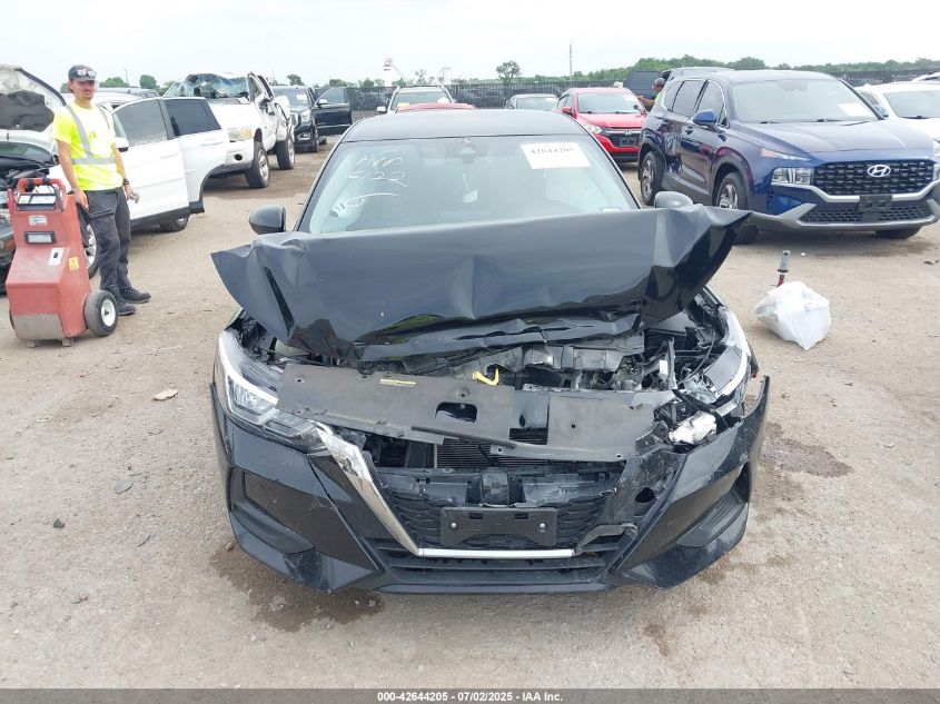 2022 Nissan Sentra Sv Xtronic Cvt VIN: 3N1AB8CV4NY257120 Lot: 42644205