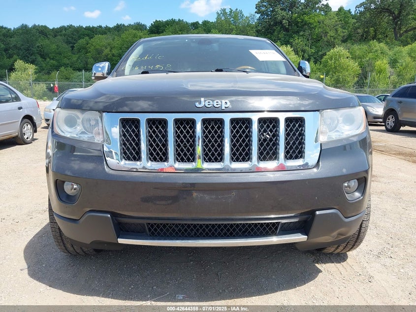 2011 JEEP GRAND CHEROKEE VIN: 1J4RR6GT2BC629254