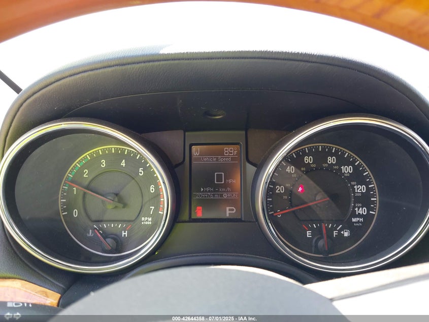 2011 JEEP GRAND CHEROKEE VIN: 1J4RR6GT2BC629254
