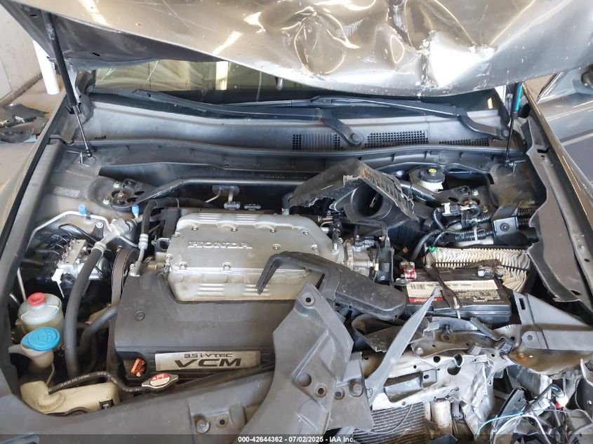 2010 Honda Accord 3.5 Ex-L VIN: 1HGCP3F87AA001635 Lot: 42644362