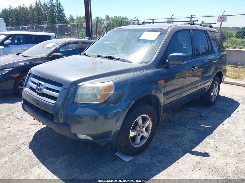 2006 HONDA PILOT VIN: 2HKYF18756H541839