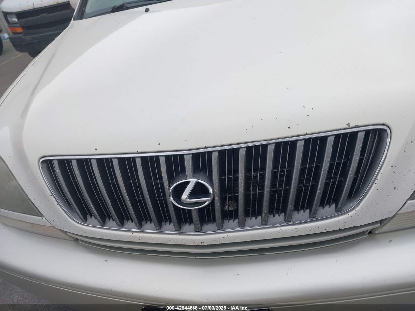 1999 Lexus Rx 300 VIN: JT6GF10U8X0043797 Lot: 42644668