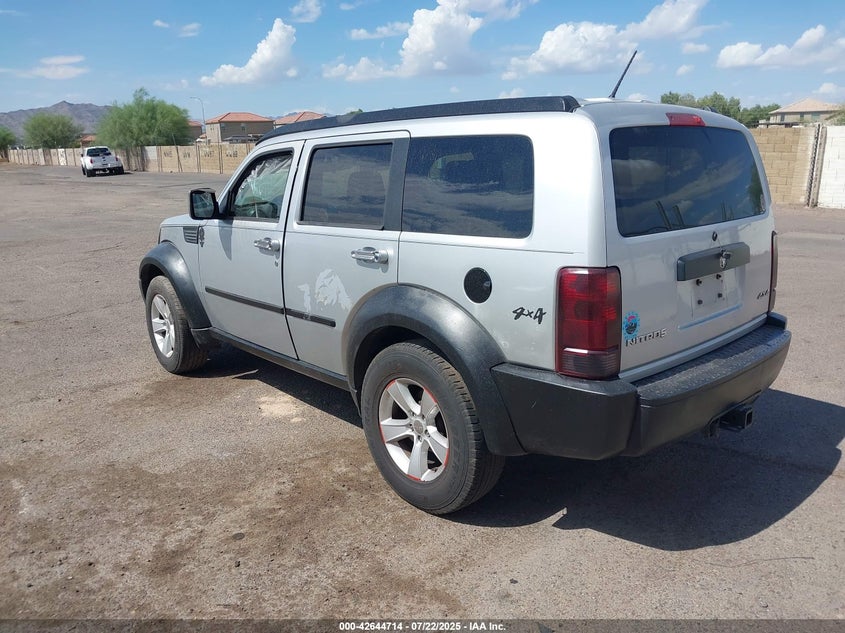 2007 DODGE NITRO VIN: 1D8GU28K57W706992