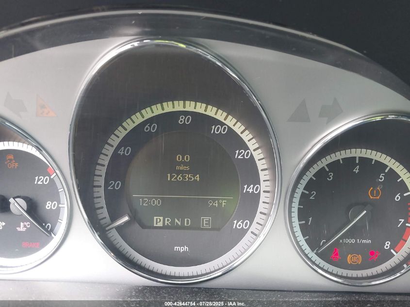 2011 Mercedes-Benz C 300 Luxury/Sport VIN: WDDGF5EB4BR159614 Lot: 42644754