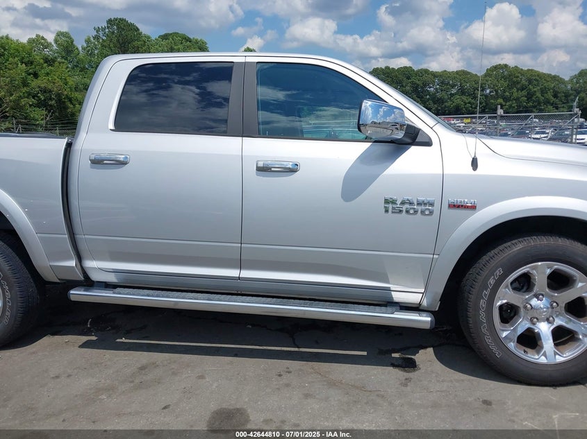 2018 RAM 1500 LARAMIE  4X4 5'7 BOX - 1C6RR7NT8JS161623