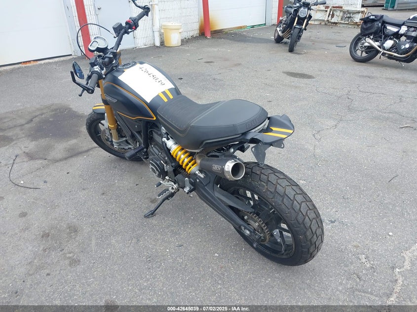 2018 Ducati Scrambler 1100 1100 Special 1100 Sport Black Lot 111042645039 Vin ZDMKAFCP7JB002856