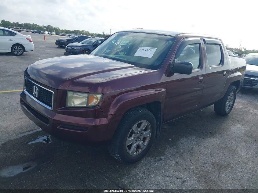 2007 HONDA RIDGELINE VIN: 2HJYK16327H531433