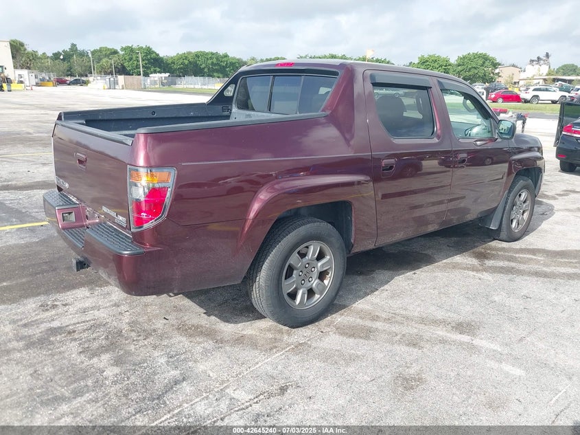 2007 HONDA RIDGELINE VIN: 2HJYK16327H531433