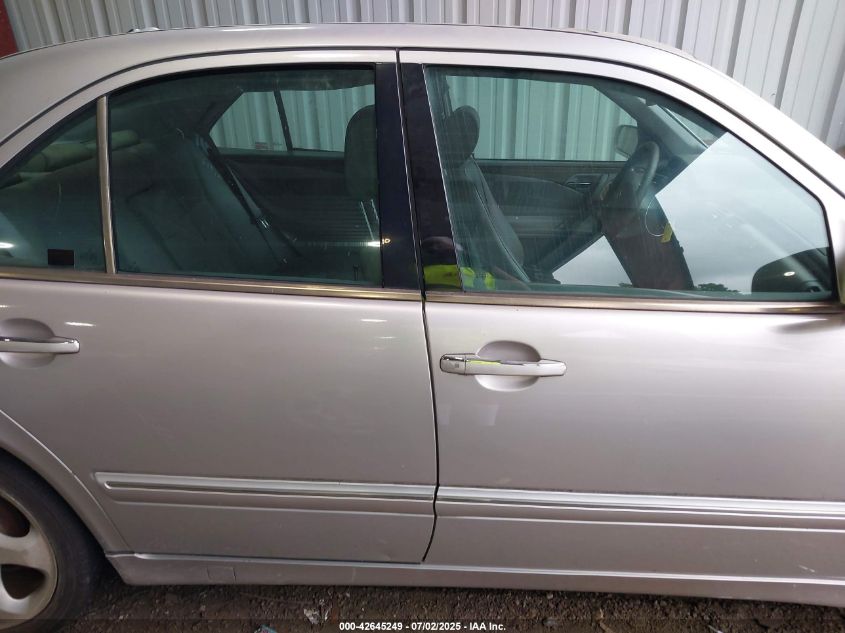 2002 Mercedes-Benz E 320 Special Edition VIN: WDBJF65J42B492710 Lot: 42645249