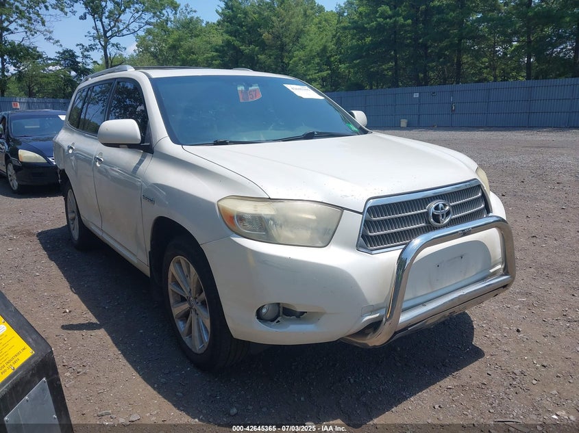 JTEEW44A082017844 2008 Toyota Highlander Hybrid Limited auction photo 1