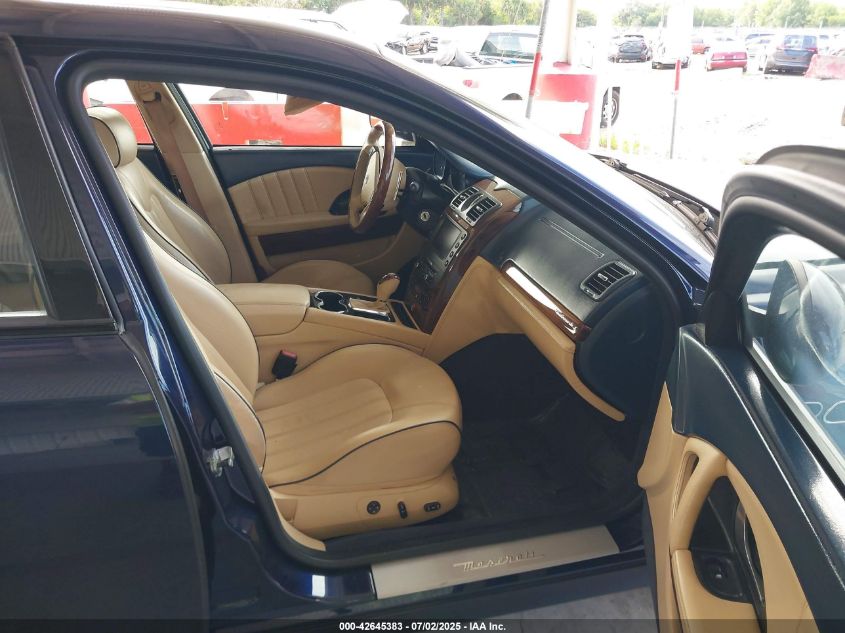 2013 MASERATI QUATTROPORTE S ZAM39NKA7D0066858