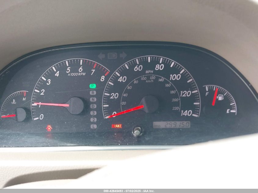 2006 Toyota Camry Std VIN: JTDBE32K063059020 Lot: 42645493