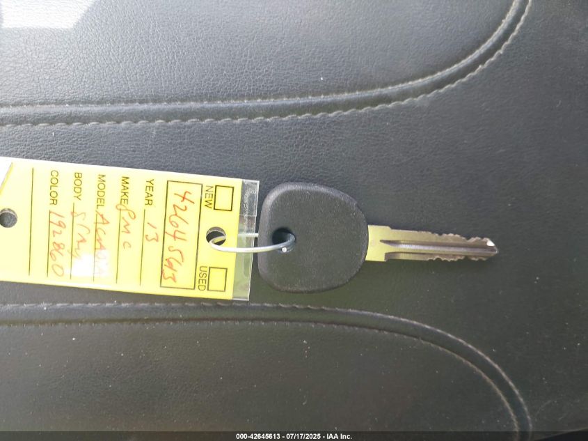 2013 GMC Acadia Slt-1 VIN: 1GKKRRKDXDJ192860 Lot: 42645613