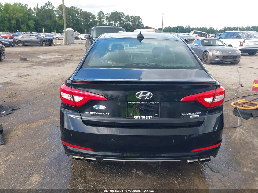 2015 HYUNDAI SONATA LIMITED 2.0T - 5NPE34AB3FH165993
