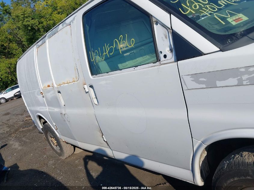 2015 Chevrolet Express 2500 Work Van VIN: 1GCWGFCF3F1153306 Lot: 42645736